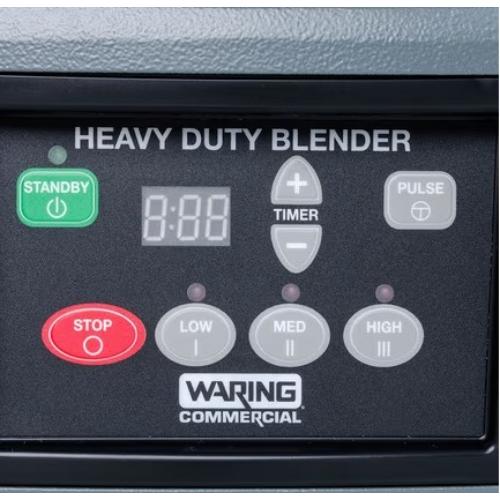 Waring CB15T Ultra Heavy-Duty 3.75 HP One Gallon Food Blender with Timer