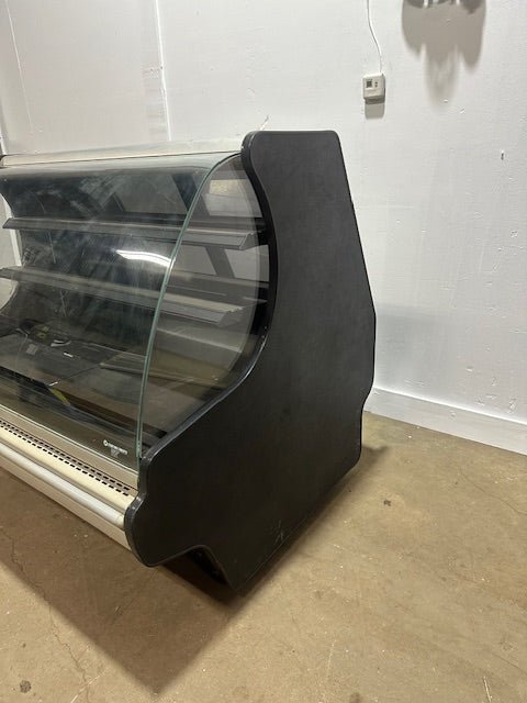 Structural Concepts MP48R Lighted Curved Glass Refrigerated Bakery Display Case