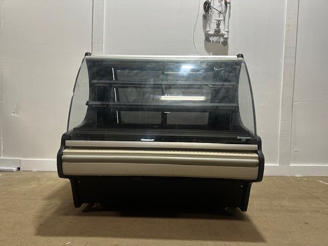 Structural Concepts MP48R Lighted Curved Glass Refrigerated Bakery Display Case