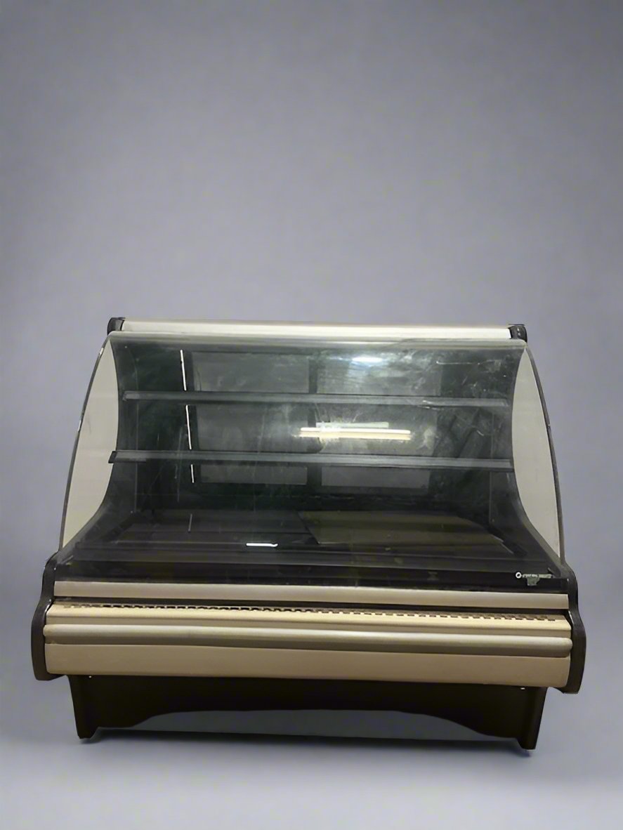 Structural Concepts MP48R Lighted Curved Glass Refrigerated Bakery Display Case