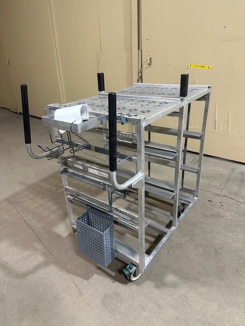 Win Holt Heavy Duty Commercial Order Picking Work Station Cart