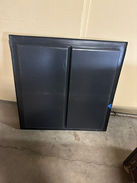 CMS Wooden Produce and Bakery Dry Food Stands on Casters