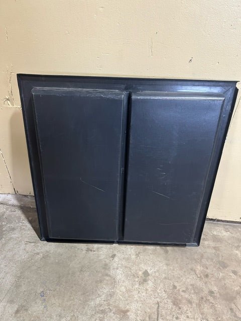 CMS Wooden Produce and Bakery Dry Food Stands on Casters