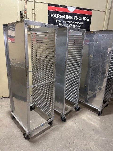 Seco Products NSF Aluminum Mobile Bakery Racks Lot of 4