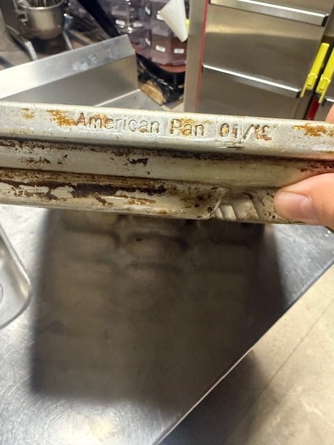 American Pan 27 Slot Hot Dog Bun Pans Fifty Pack