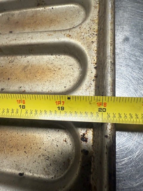 American Pan 27 Slot Hot Dog Bun Pans Fifty Pack