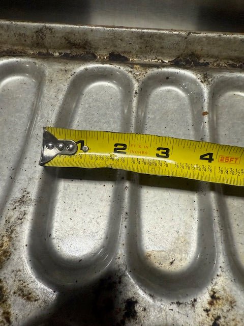 Chicago Metallic 32-Mold Clustered Hot Dog Bun Baking Pan 50 Pack