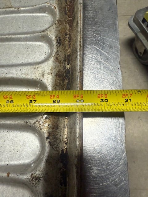 Chicago Metallic 32-Mold Clustered Hot Dog Bun Baking Pan 50 Pack