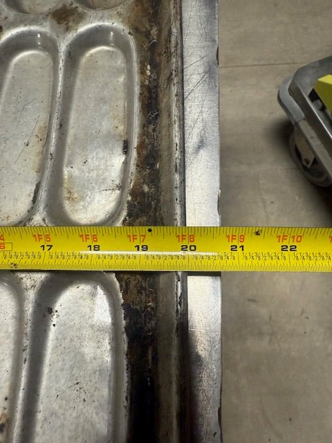 Chicago Metallic 32-Mold Clustered Hot Dog Bun Baking Pan 50 Pack