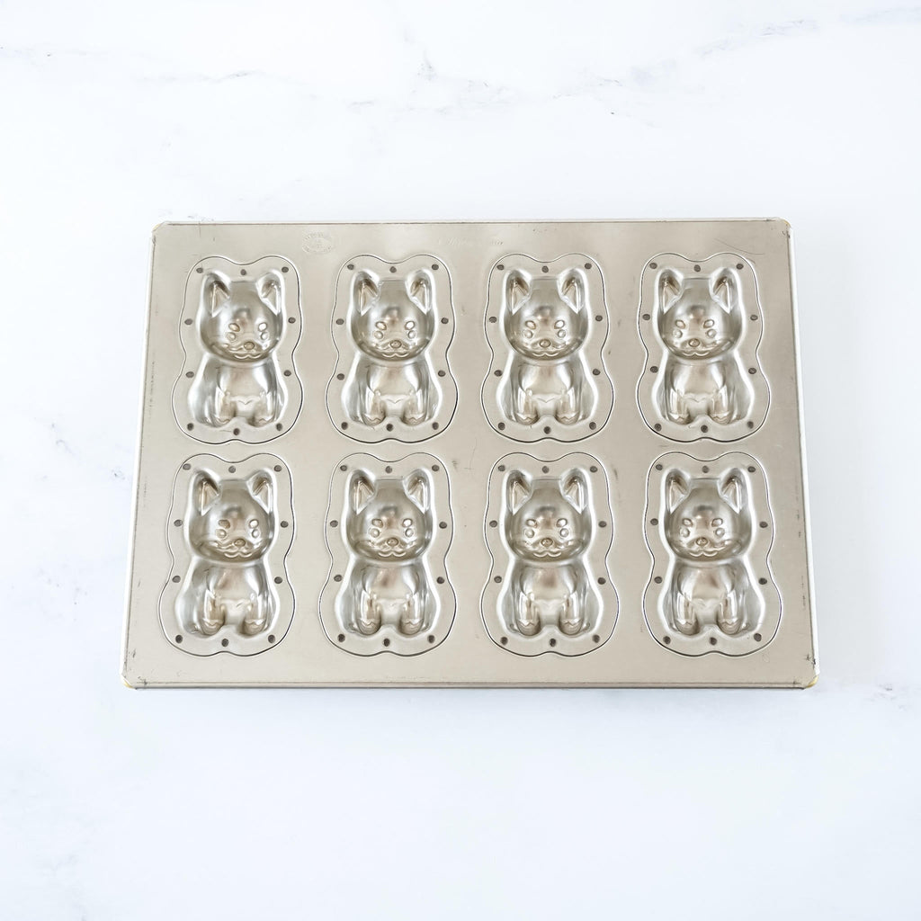 Matsunaga Japan Silicone Coated Shiba Inu Dog Madeleine Baking Pan
