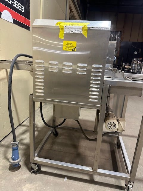 Belshaw Adamatic TG-50 Electric Conveyor Donut Glazer Glazing Table