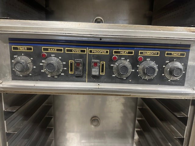 NUVU SUB-123 Commercial Electric Bakery Combo Oven and Proofer