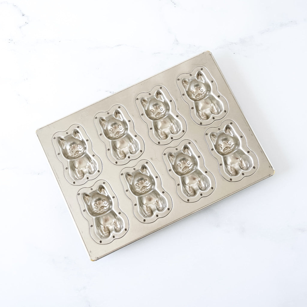 Matsunaga Japan Silicone Coated Shiba Inu Dog Madeleine Baking Pan